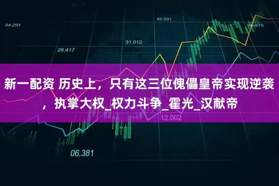 新一配资 历史上，只有这三位傀儡皇帝实现逆袭，执掌大权_权力斗争_霍光_汉献帝